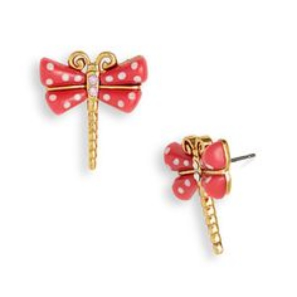 Betsy Johnson Dragonfly earrings